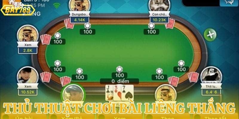 Bí kíp để thắng trong bài liêng dễ dàng
