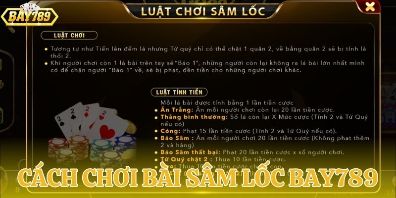 Cách chơi sâm lốc BAY789 từ a đến z