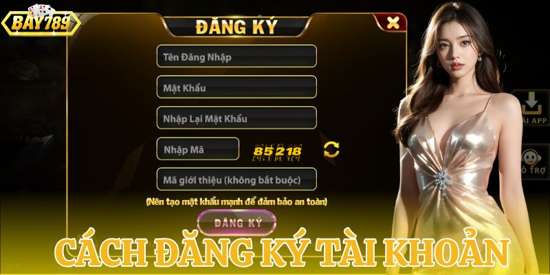 Cách thức đăng ký tài khoản mới trên cổng game