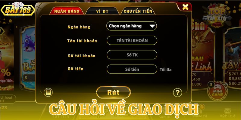 Giải đáp về quy trình giao dịch của sân chơi