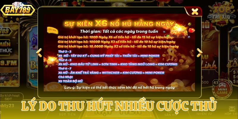 Lý do cổng game thu hút đông đảo người chơi tham gia